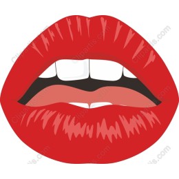 Luscious Red Lips