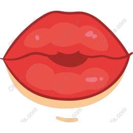 Luscious Red Lips