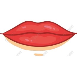 Luscious Red Lips
