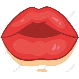 Luscious Red Lips