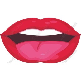Luscious Red Lips