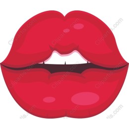 Kiss of Color - Vibrant Red Lips