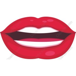 Vibrant Red Lips
