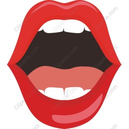 Bold Red Mouth