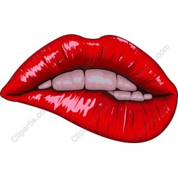 Glamorous Red Lips