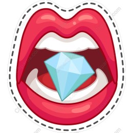 Vibrant Diamond Mouth