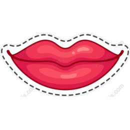 Luscious Red Lips