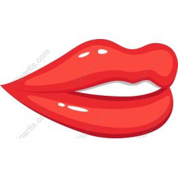 Luscious Red Lips