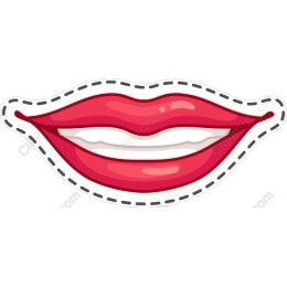 Vibrant Red Lips
