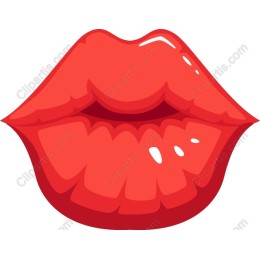 Kissable Red Lips