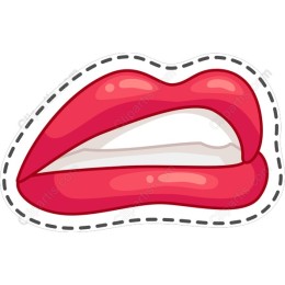 Luscious Red Lips
