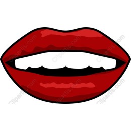 Luscious Red Lips