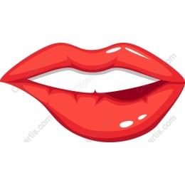 Luscious Red Lips