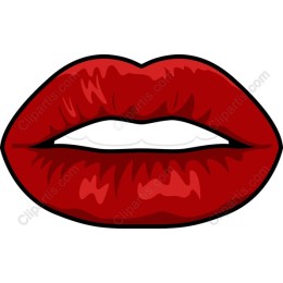 Luscious Red Lips