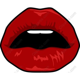 Luscious Red Lips