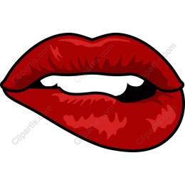 Luscious Red Lips