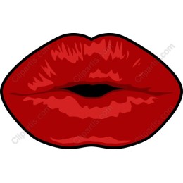 Luscious Red Lips