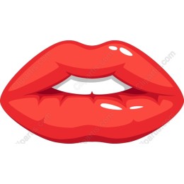 Luscious Red Lips