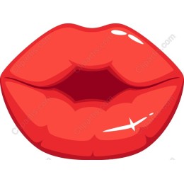 Bold Red Lips