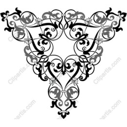 Elegant Floral Ornament