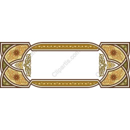 Ornate Floral Decorative Frame