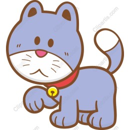 Cute Blue Cat