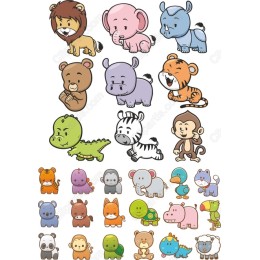 Cute Cartoon Animal Bundle