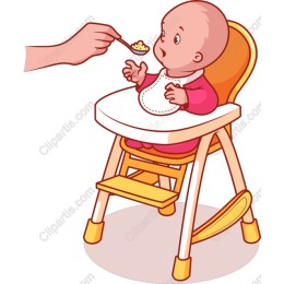 Sweet Baby Feeding Moment