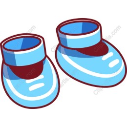 Baby Blue Booties