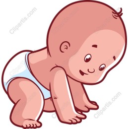 Cute Crawling Baby