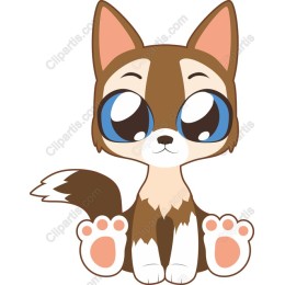 Cute Cartoon Puppy
