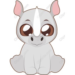 Adorable Baby Rhinoceros
