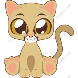 Cute Cartoon Cat