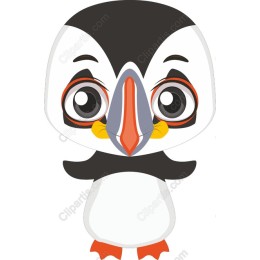 Cute Cartoon Penguin