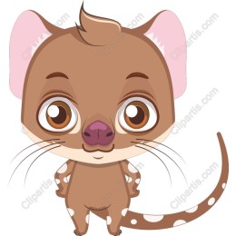 Cute Cartoon Quokka