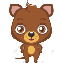Cute Cartoon Dog