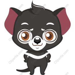 Charming Cartoon Dog