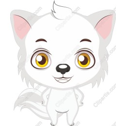 Charming White Dog