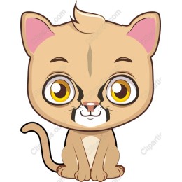 Cute Cartoon Cat