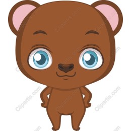 Cute Bear Character