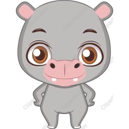 Adorable Hippo