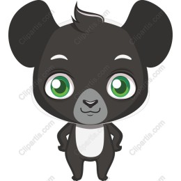 Cute Panda Cartoon Character