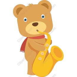 Saxophone Bear