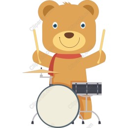 Drumming Bear