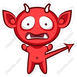 Playful Red Devil
