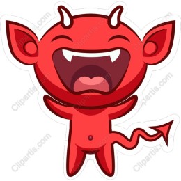 Cheerful Devil Character