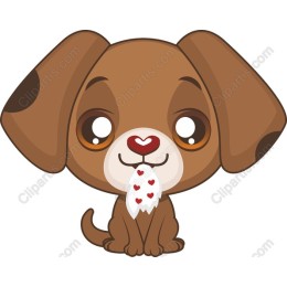 Charming Cartoon Dog