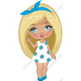 Charming Blonde Girl