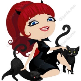 Whimsical Black Cat Charm