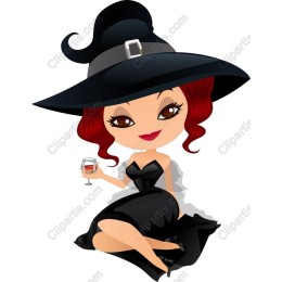 Enchanting Stylish Witch